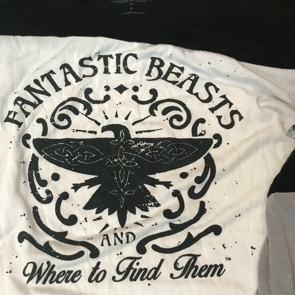 Bundle of 2 Fantastic Beasts Shirts sz Small - Picture 4 of 6